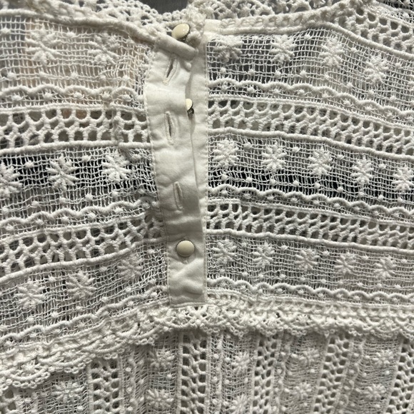 Sezane cotton lace top - Picture 2 of 5